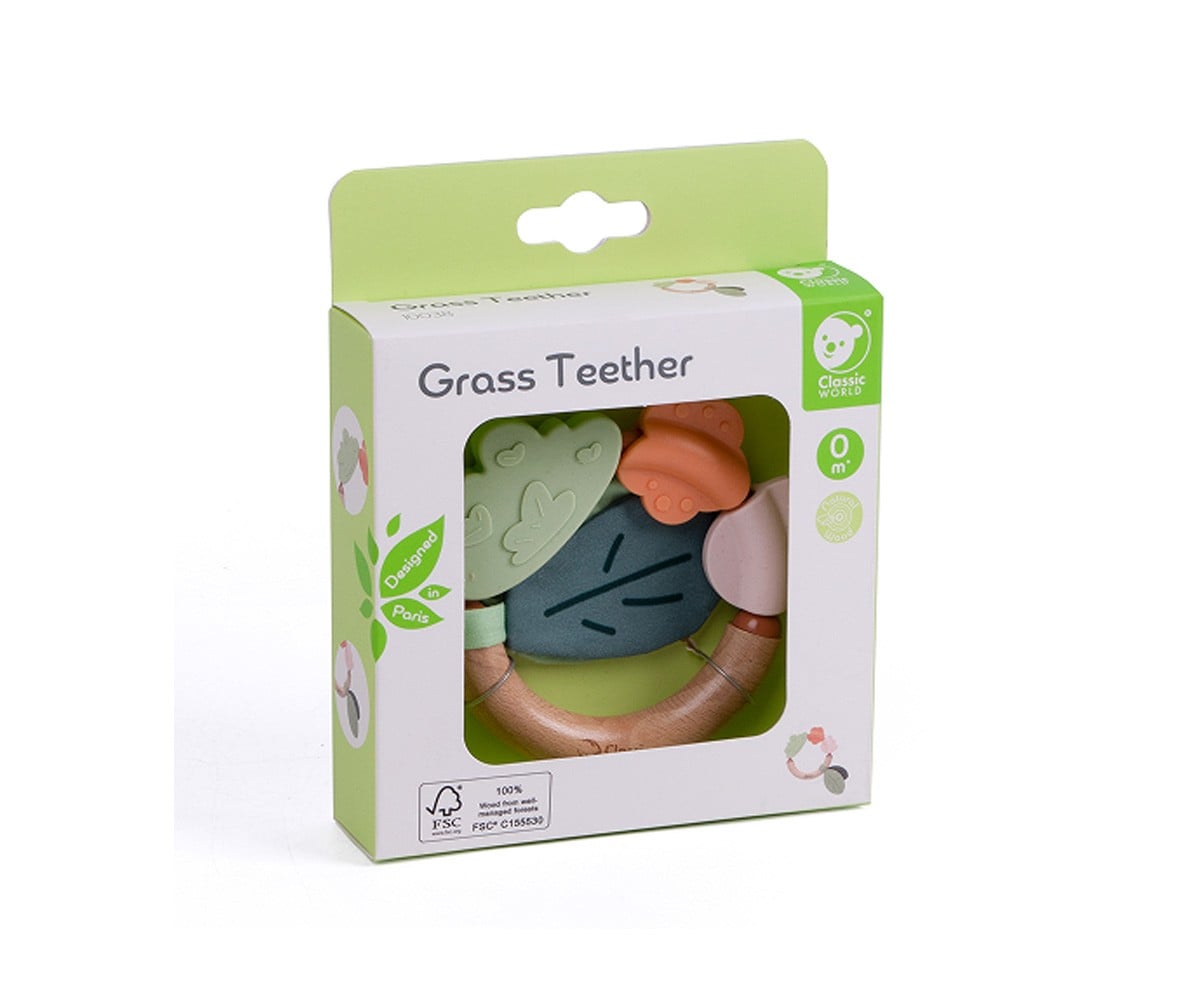 Wood and Silicone Grass Dentarelo