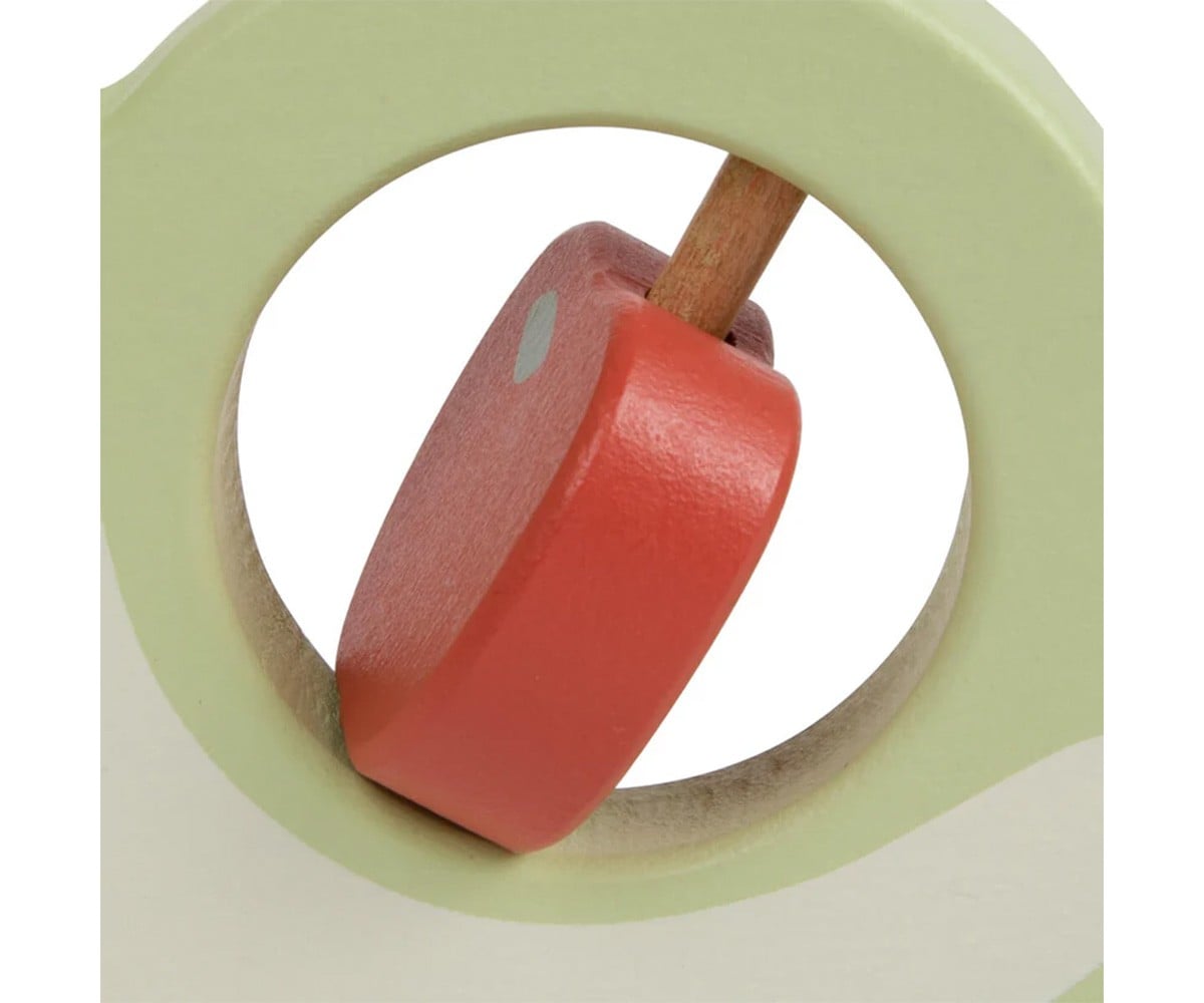Sonajero de Madera Caracol