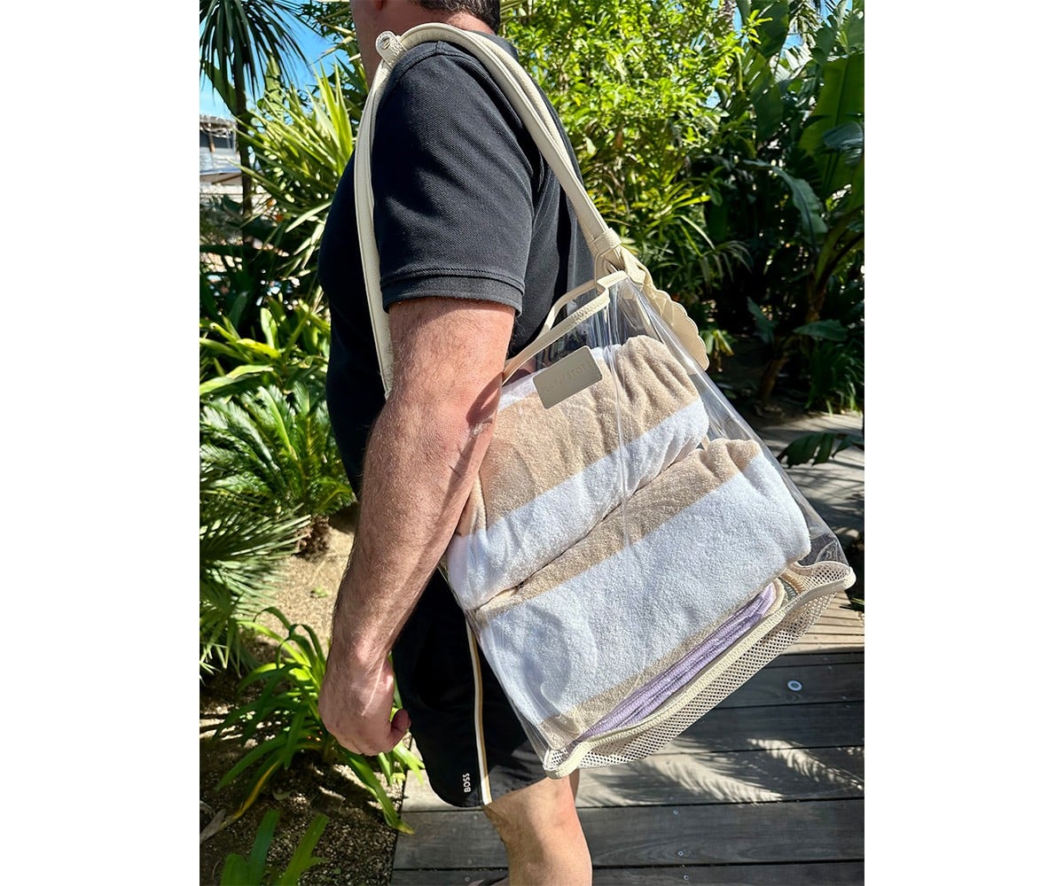 Sac de Plage Beige