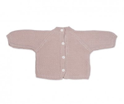 Camisola tricô, cueca e Body Bambula Pink