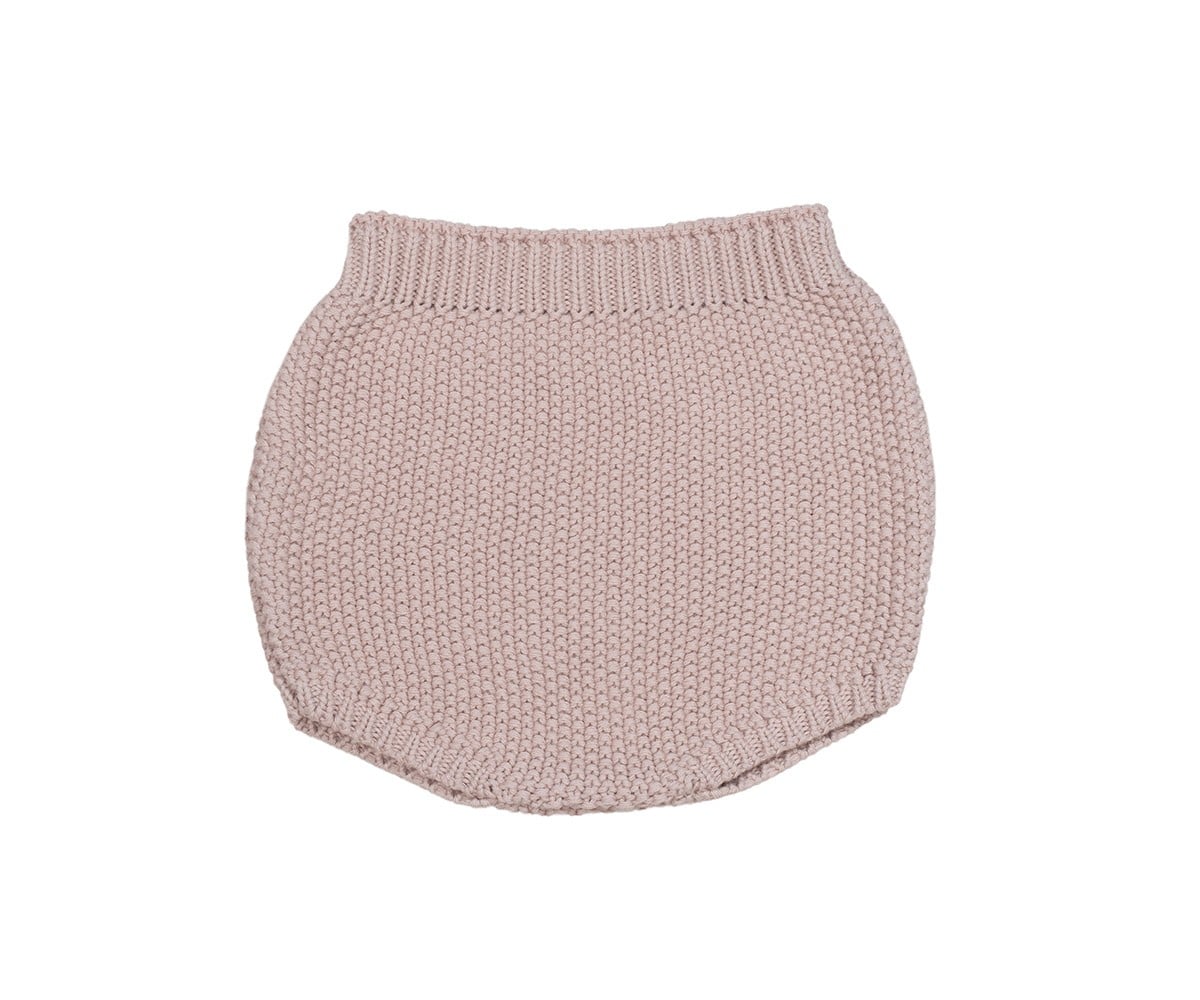 Camisola tricô, cueca e Body Bambula Pink