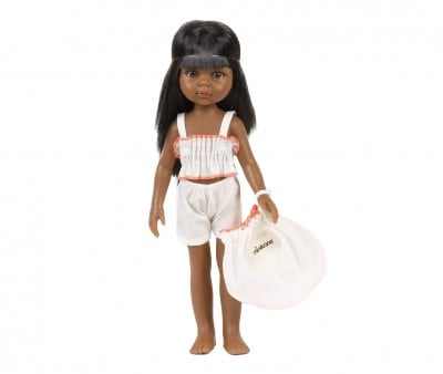 Costume Retro Bianco Bambole Amigas
