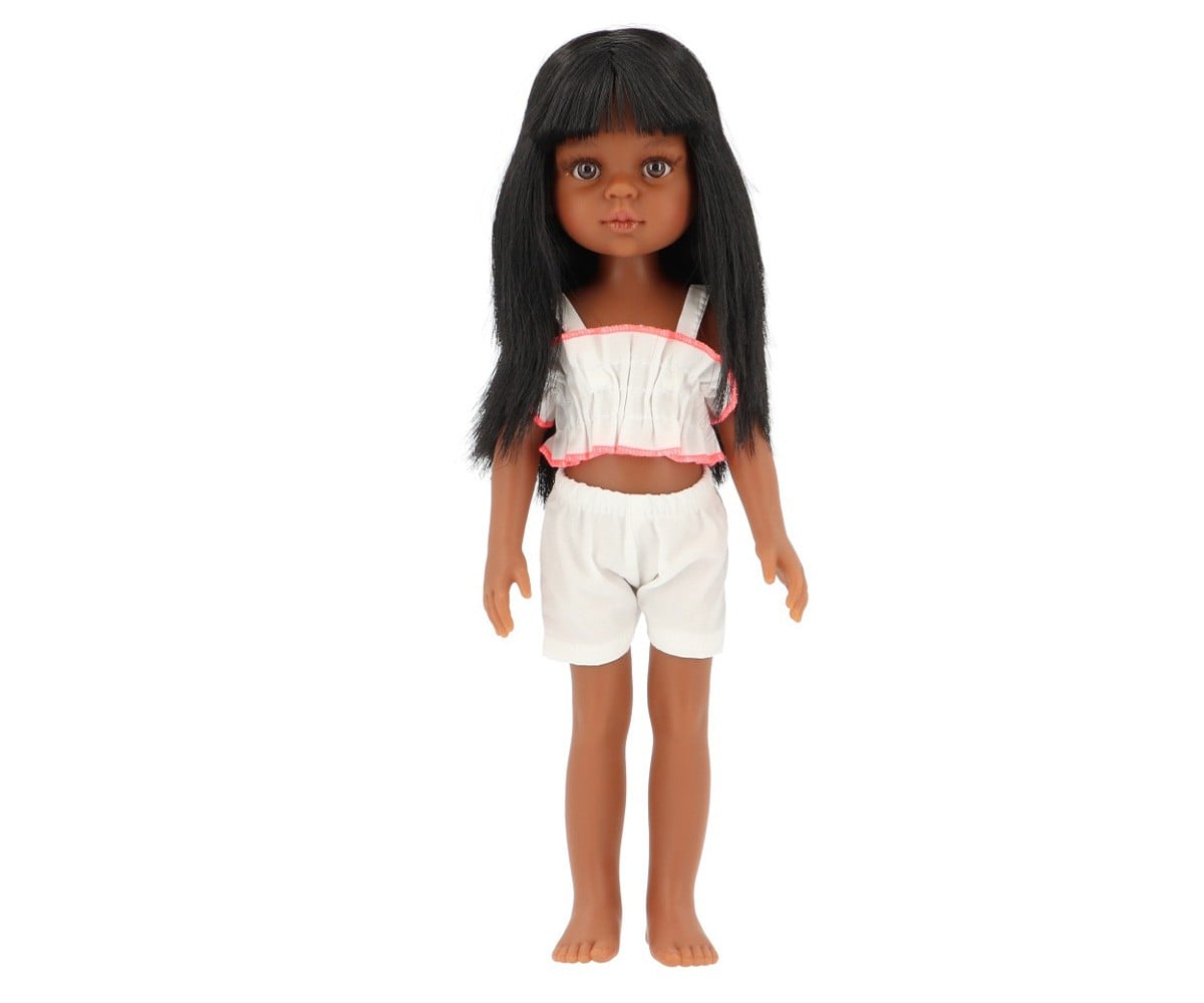 Bambola Minikane Amiga Nora Costume Retro Bianco