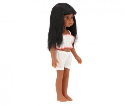Bambola Minikane Amiga Nora Costume Retro Bianco