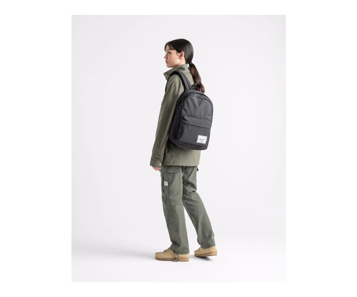 Mochila personalizável Herschel Classic Iceberg Green Crosshatch
