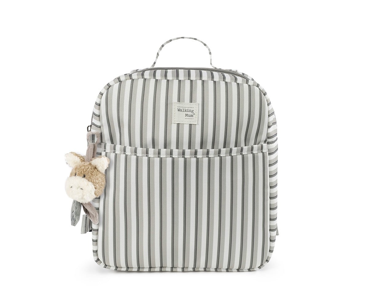 Sac à Dos Crèche/Maternelle Botton Bandes Personnalisable