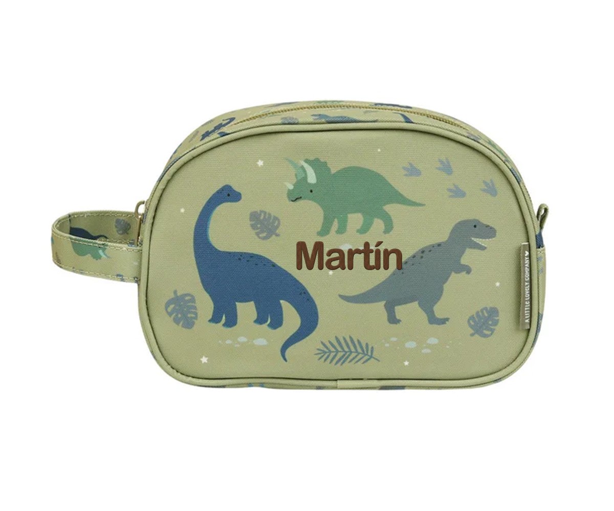 Trousse de Toilette pour Enfants Dinosaurs Personnalisable
