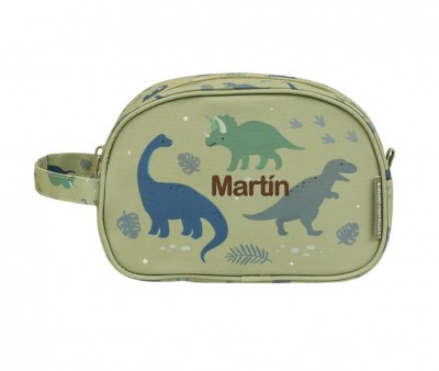 Trousse de Toilette pour Enfants Dinosaurs Personnalisable