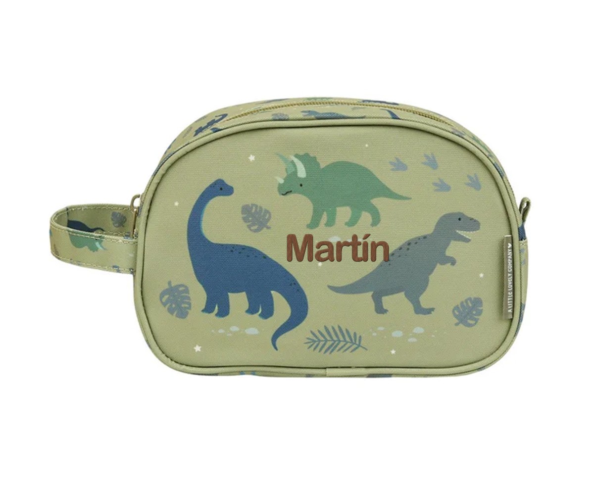 Trousse de Toilette pour Enfants Dinosaurs Personnalisable