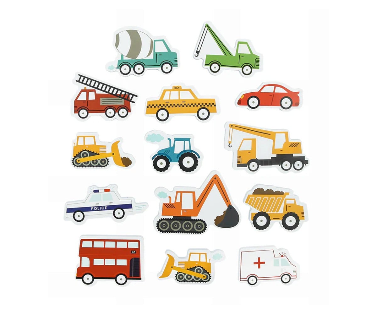 Juguetes de Baño Foam Vehicles