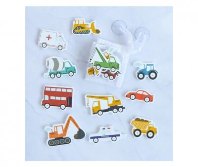 Juguetes de Baño Foam Vehicles