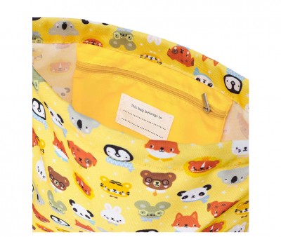 Sacca Backpack Animal Friends Customizable