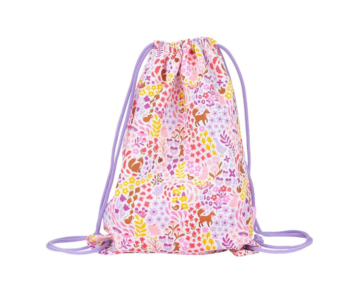 Mochila Saco Flower Garden Personalizable