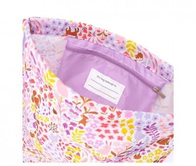 Mochila Saco Flower Garden Personalizable