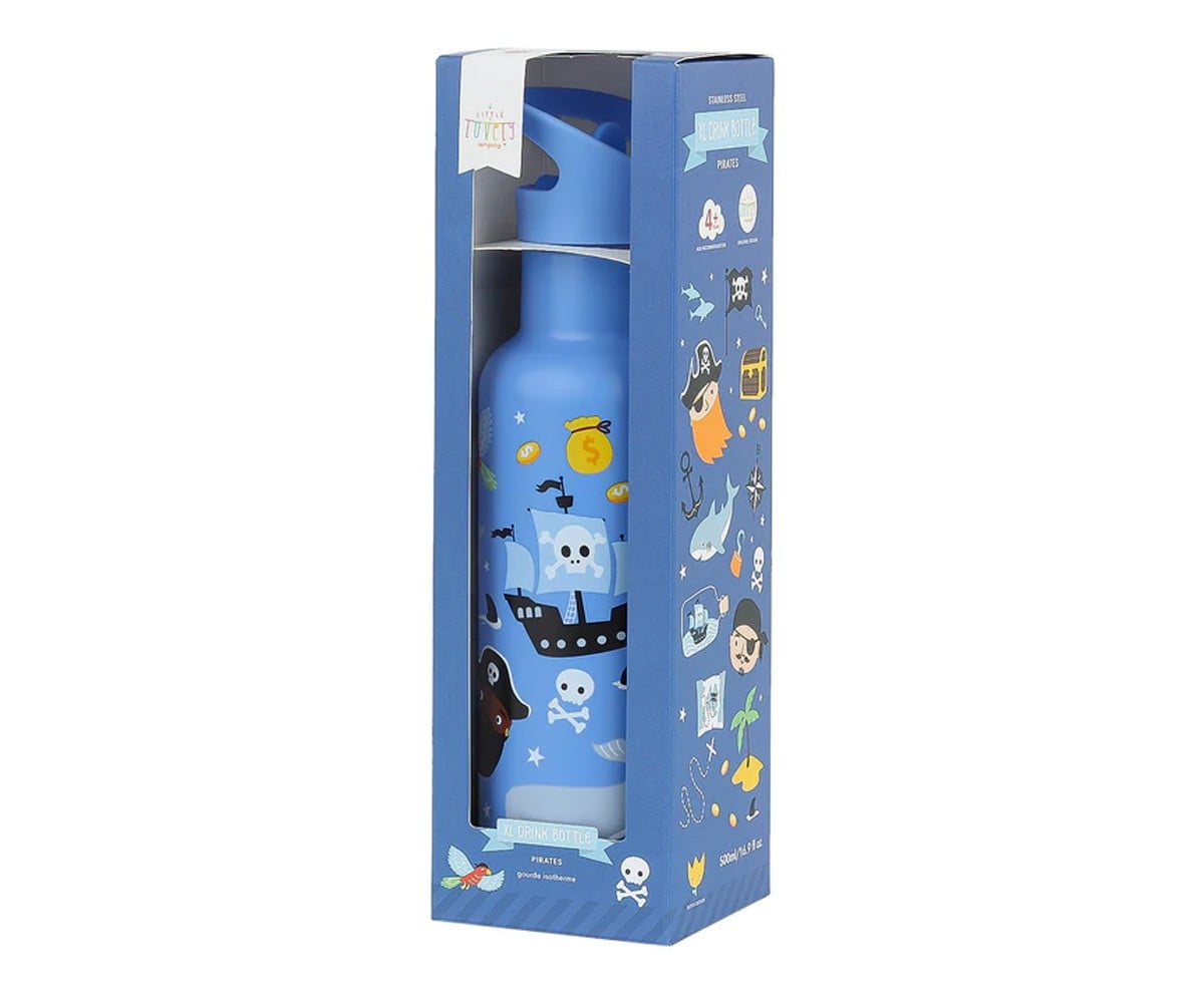 Gourde Isotherme en Acier Pirates 500 ml