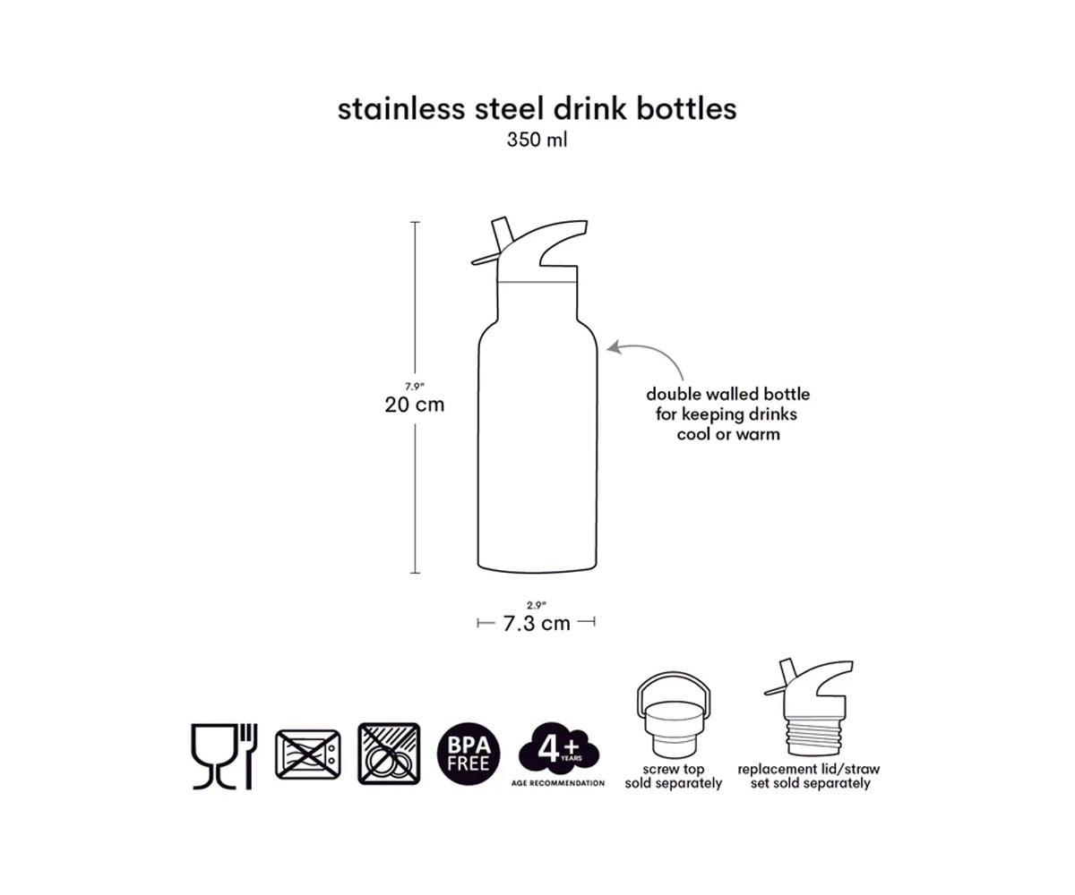 Botella Térmica Acero Pirates 350ml