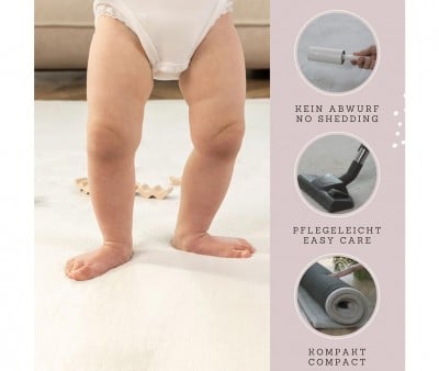 Alfombra Infantil Nube Gris