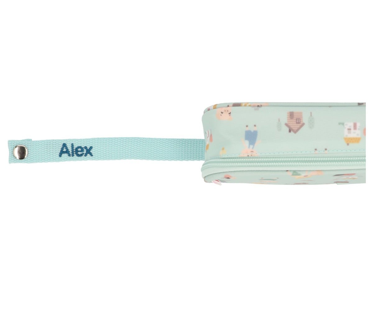 Personalized Insulated Snack Pouch The Three Little Pigs