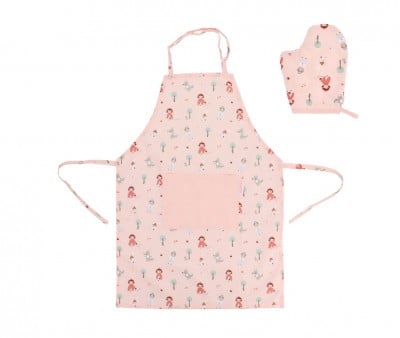 Set Guanto e Grembiule Little Red Personalizzabile