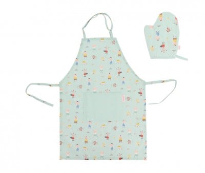 Set Guanto e Grembiule The Three Little Pigs Personalizzabile