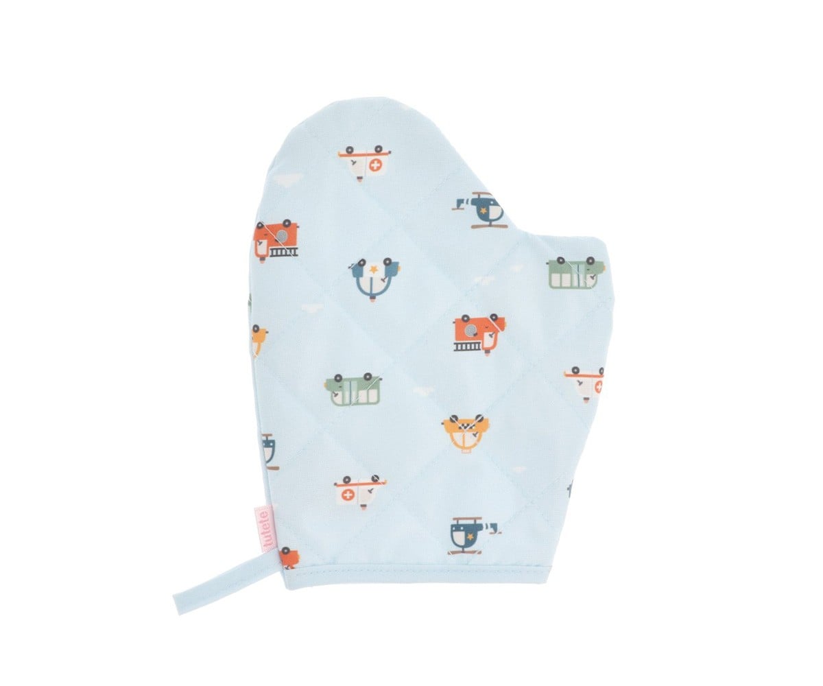 Set Guanto e Grembiule City Cars Personalizzabile