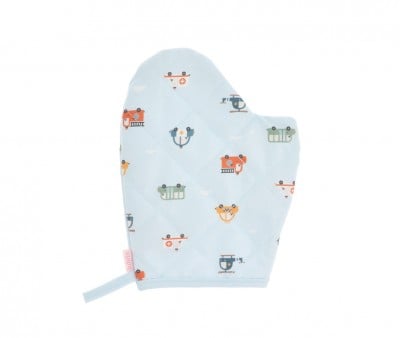 Set Guanto e Grembiule City Cars Personalizzabile