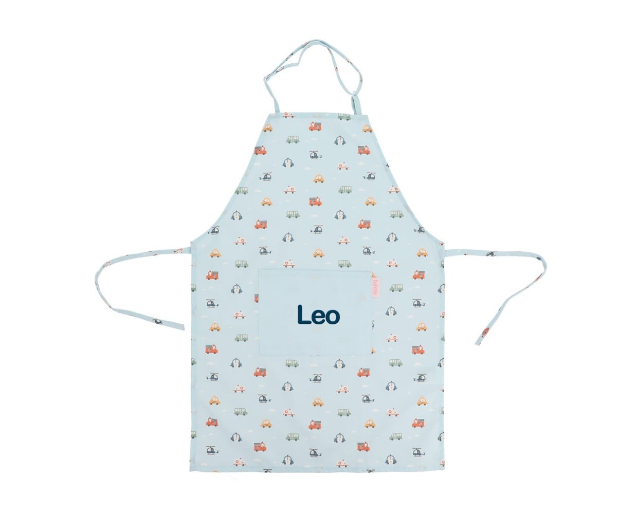 Set Guanto e Grembiule City Cars Personalizzabile