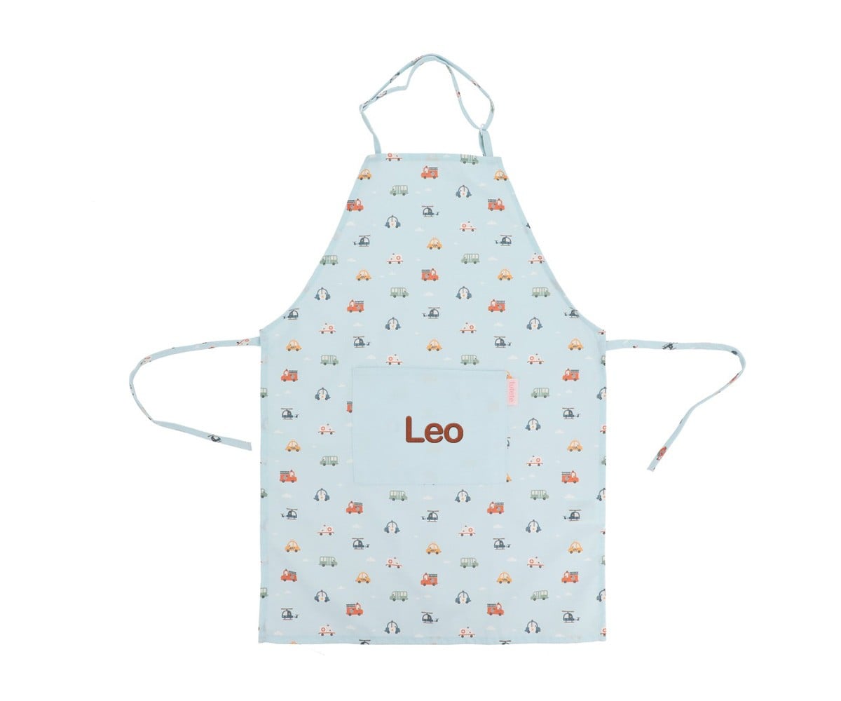 Set Guanto e Grembiule City Cars Personalizzabile