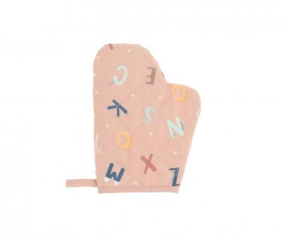 Set Guanto e Grembiule Funny Letters Personalizzabile