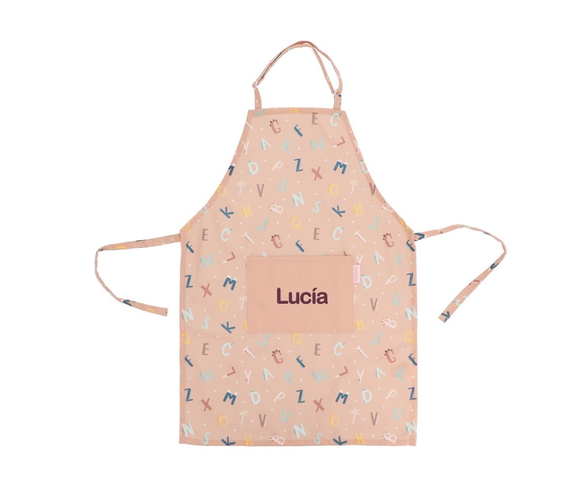 Set Guanto e Grembiule Funny Letters Personalizzabile
