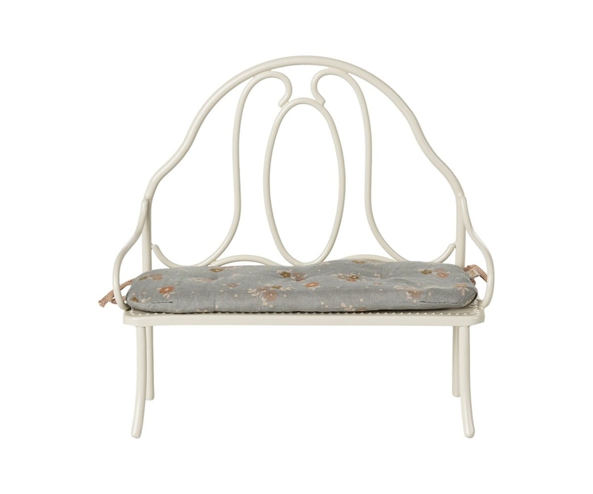 Panchina Mini Maileg Metallo Off White