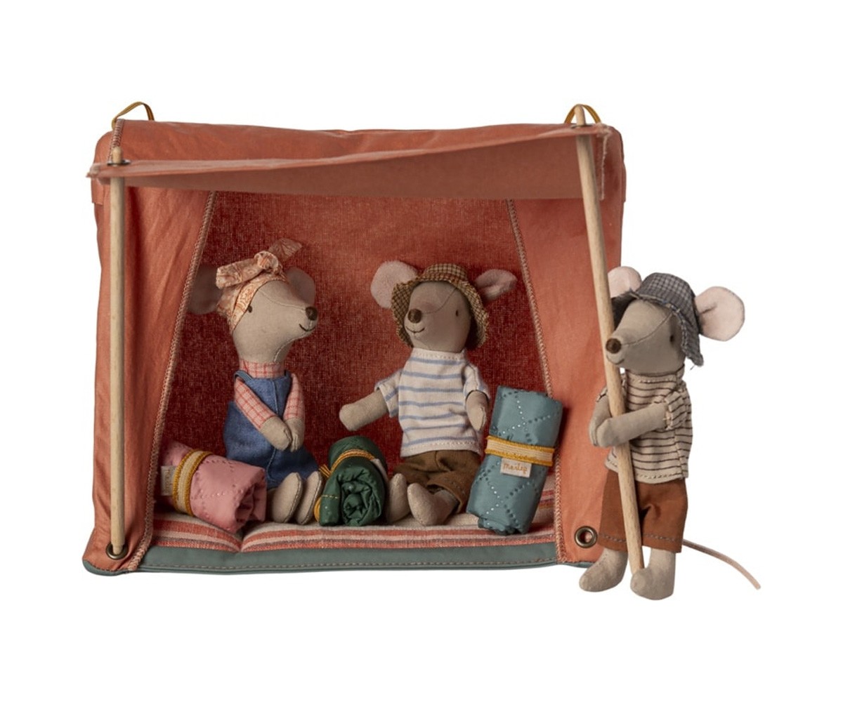 Tente de Campagne Happy pour Petites Souris