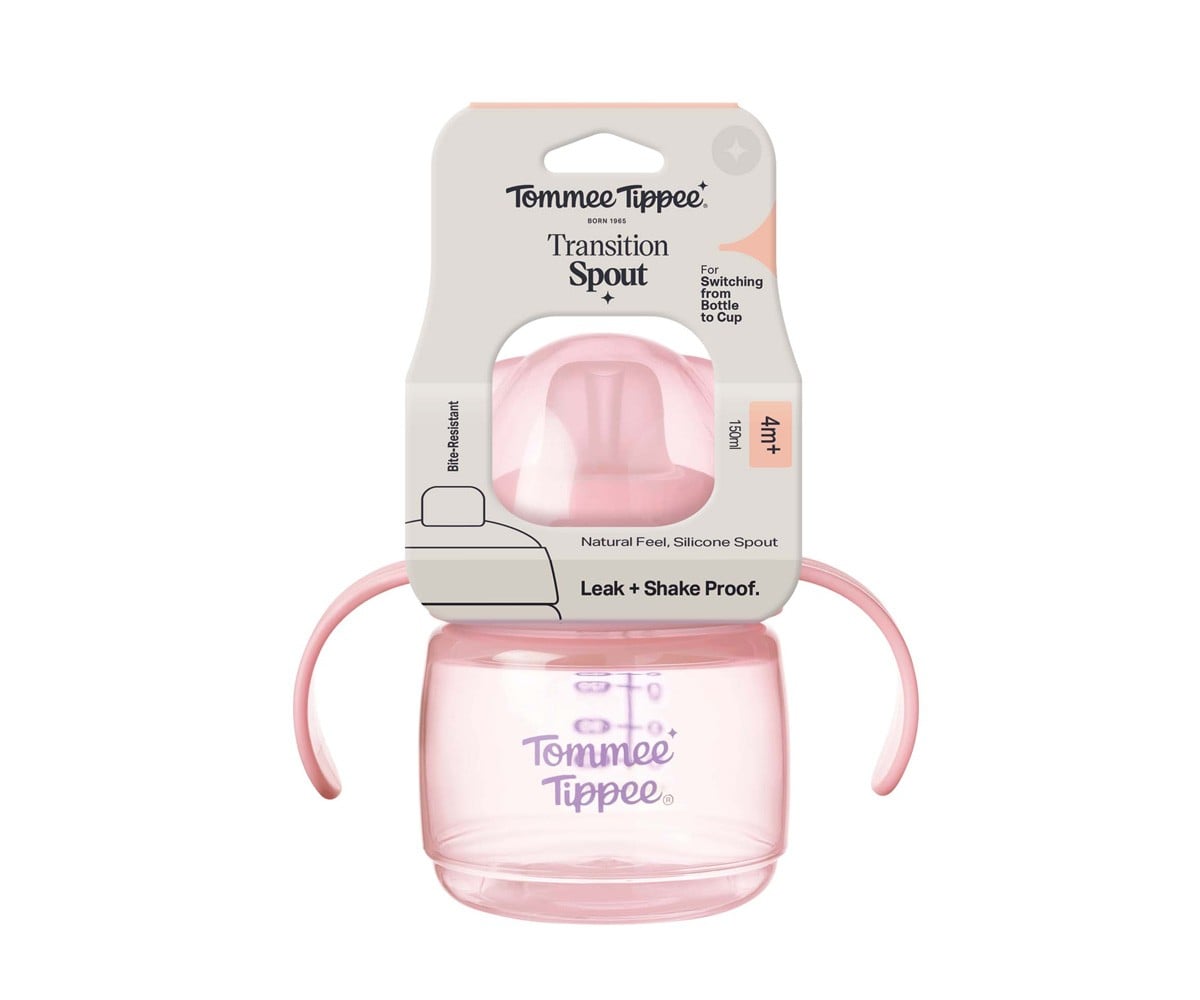 Taza Aprendizaje Transition Spout Rosa Pastel 150ml