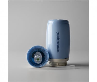 Borraccia Isotermica con Cannuccia Azzurro 266ml