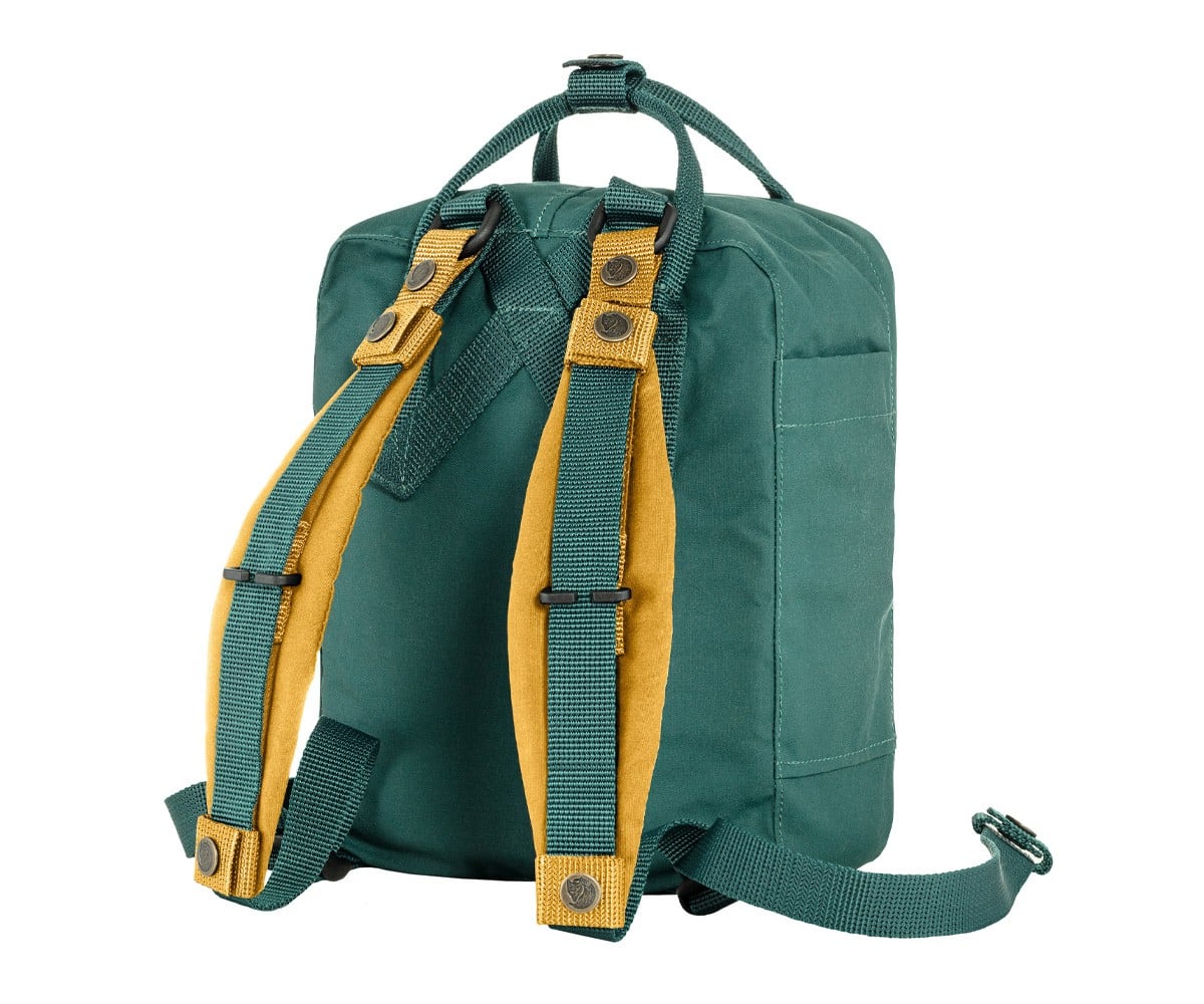 Alças Acolchoadas Mochila Mini Kanken Frost Green