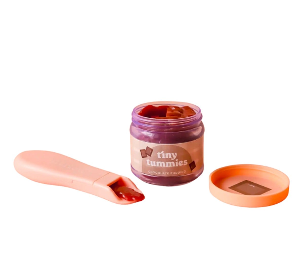 Set Petit Pot et Cuillère Tiny Tummies Chocolate Pudding