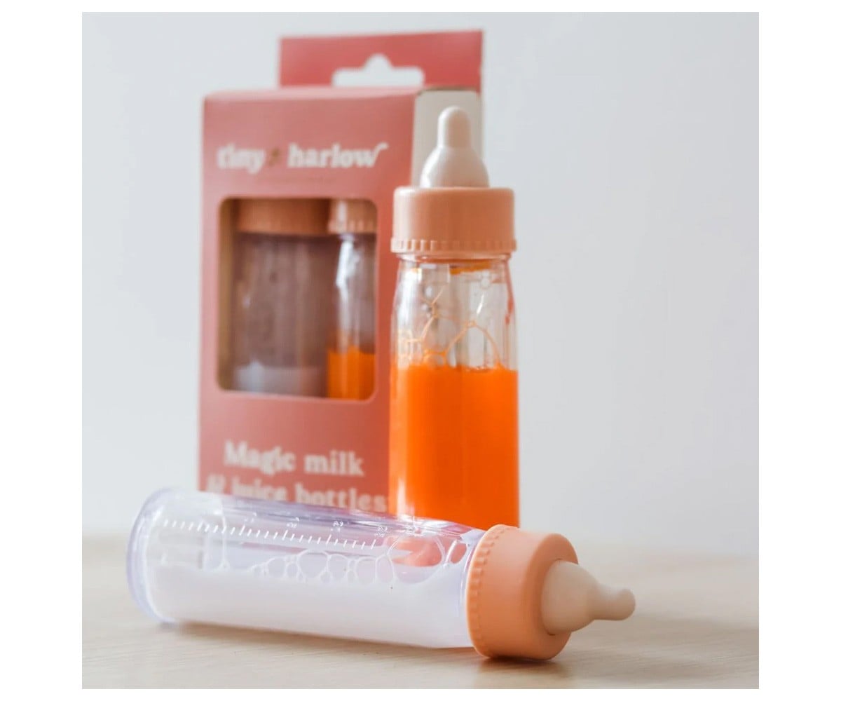 Duo Biberon Magici Bambole Latte e Succo di Frutta