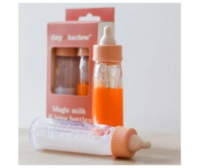 Duo Biberon Magici Bambole Latte e Succo di Frutta