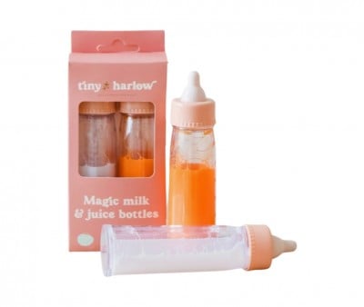 Duo Biberon Magici Bambole Latte e Succo di Frutta