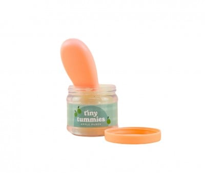 Set Pot et Cuillère Tiny Tummies Apple Puree