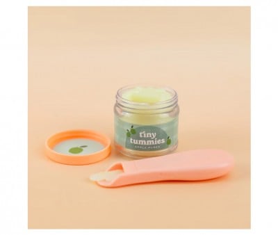 Set Pot et Cuillère Tiny Tummies Apple Puree