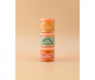 Set de Tarro y Cuchara Tiny Tummies Banana Custard