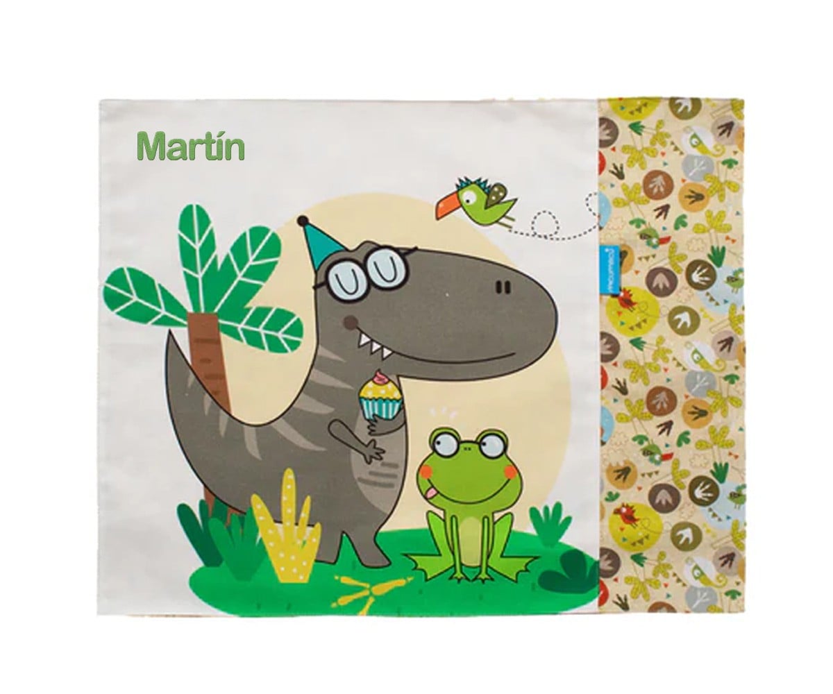 Serviette de Table Dinosaure Personnalisable