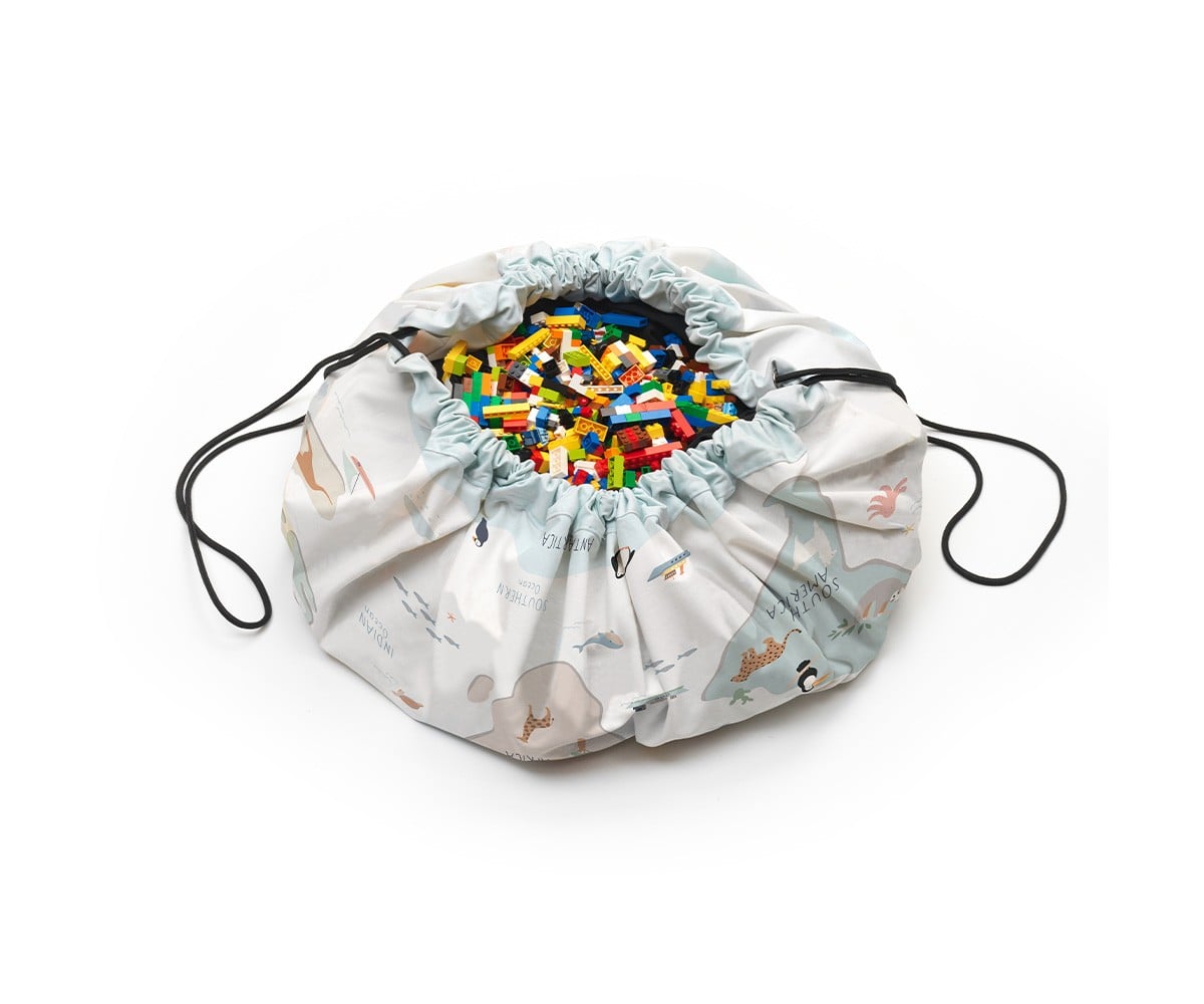 Sac Réversible Play & Go Noomad Worldmap Colour