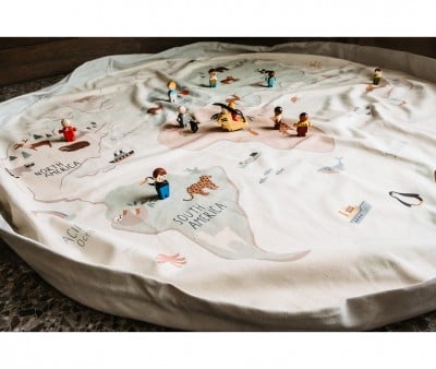 Sac Réversible Play & Go Noomad Worldmap Colour