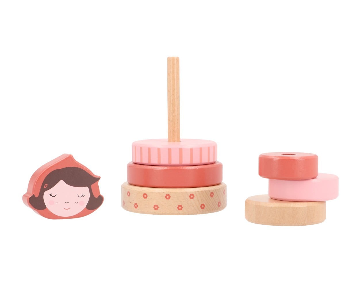 Personalized Little Red Stacking Tower