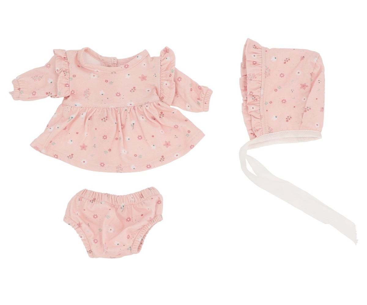Ensemble pour Poupée Koke Pink Flowers