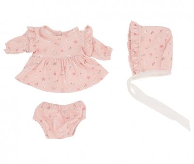 Ensemble pour Poupée Koke Pink Flowers