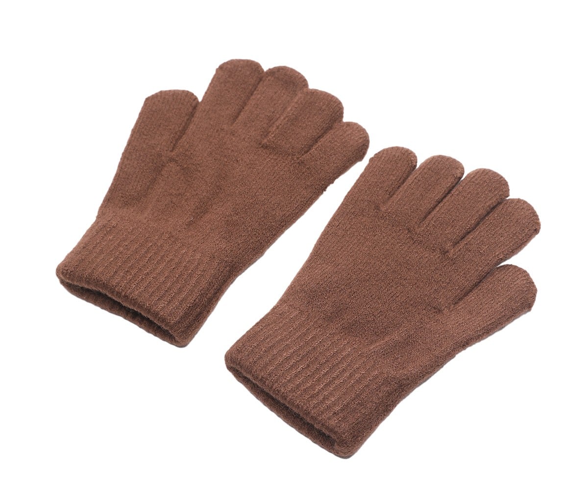 Ensemble Hiver Bonnet, Gants et Tour de Cou Funny Letters