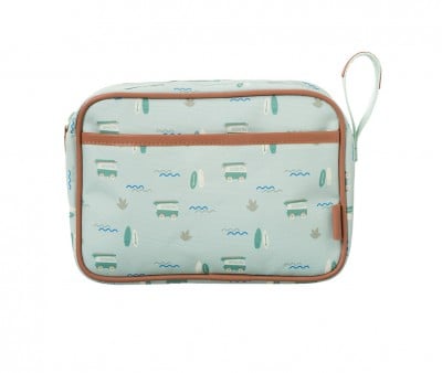 Beauty Case da Viaggio Impermeabile Surf Azzurro